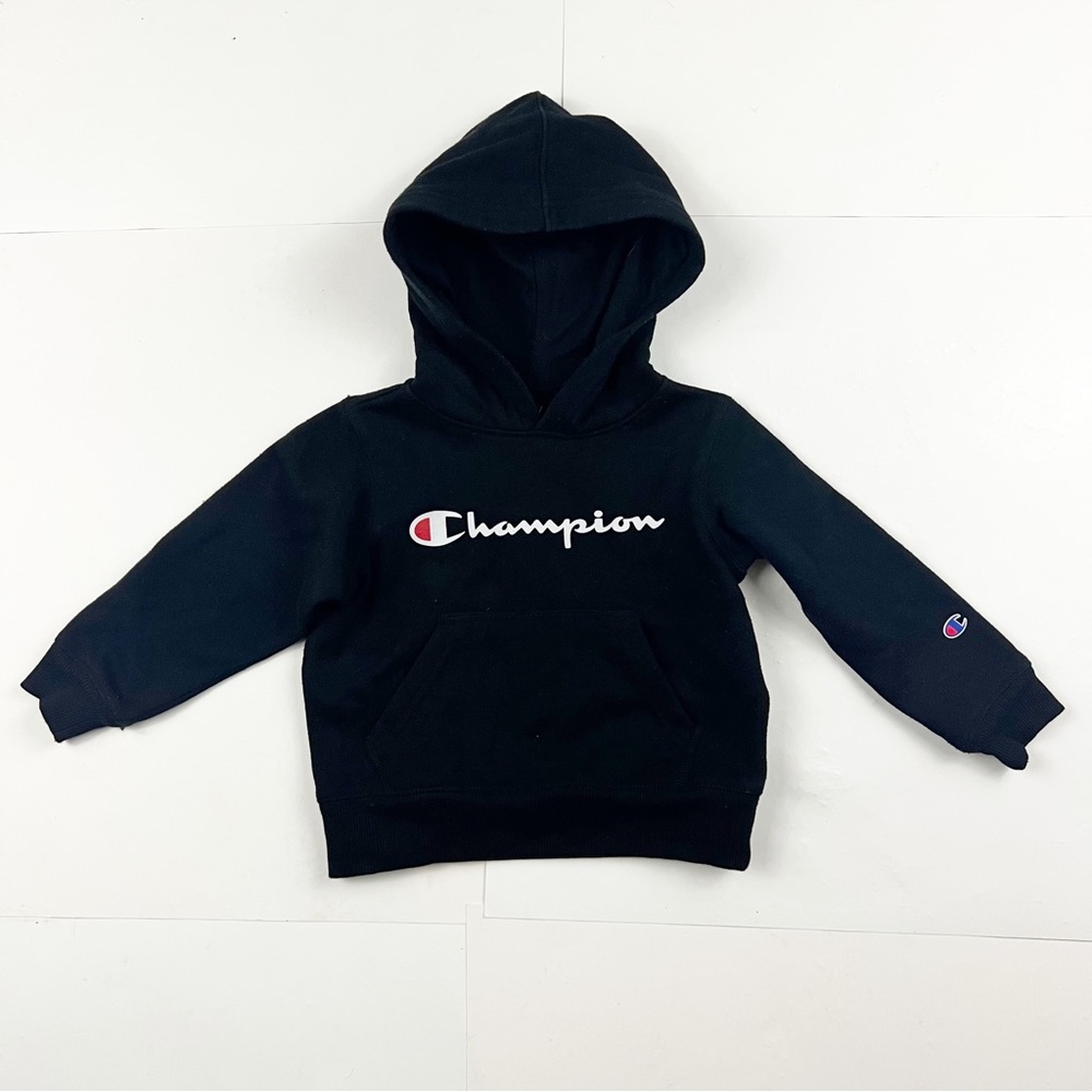 Champion Black Toddlers Hoodie‎ Size 3T